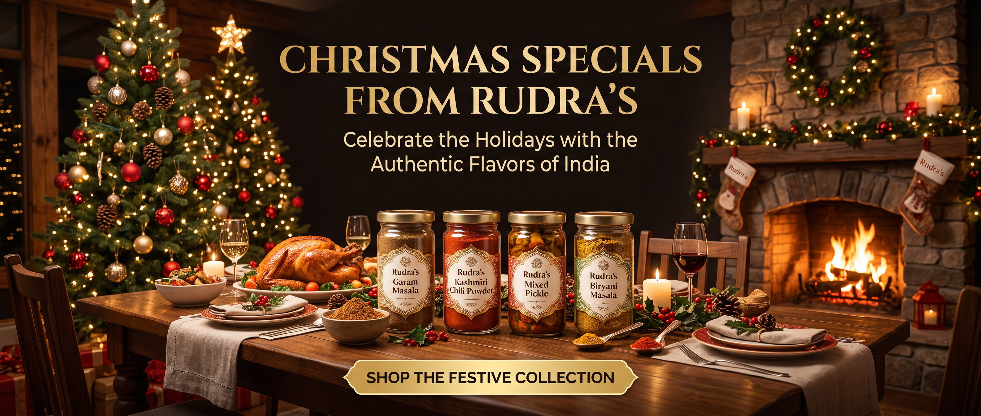 Rudra's Christmas Banner